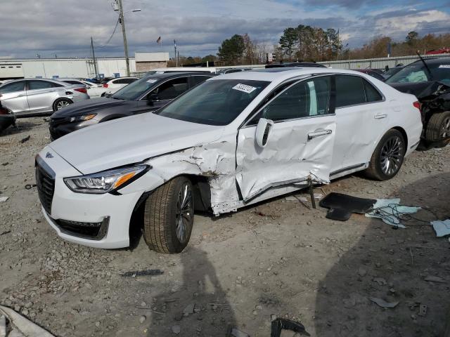 Image 1 of 2018 GENESIS G90 PREMIUM 2018 with VIN KMHG34JA5JU046238