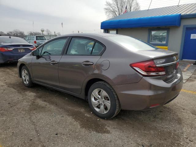 Изображение 2 2014 HONDA CIVIC LX 2014 с VIN 19XFB2F5XEE248595