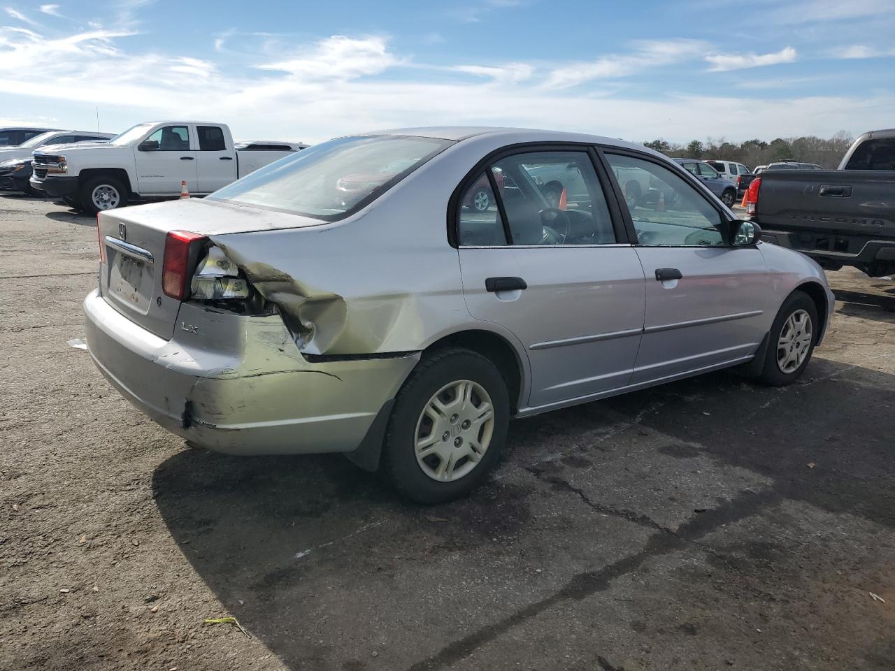 Image 3 of 2001 HONDA CIVIC LX 2001 with VIN 1HGES16561L026483