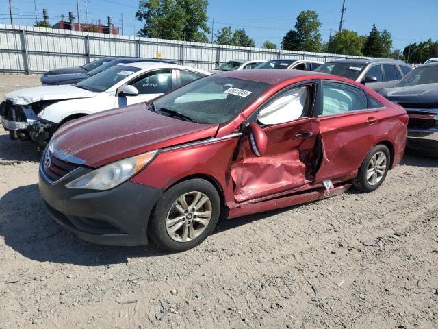 Image 1 of 2014 HYUNDAI SONATA GLS 2014 with VIN 5NPEB4ACXEH861664