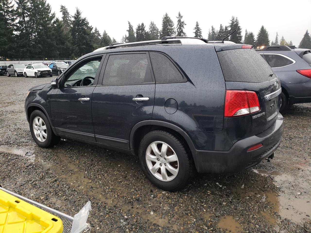 Image 2 of 2012 KIA SORENTO BASE 2012 with VIN 5XYKT4A64CG230567