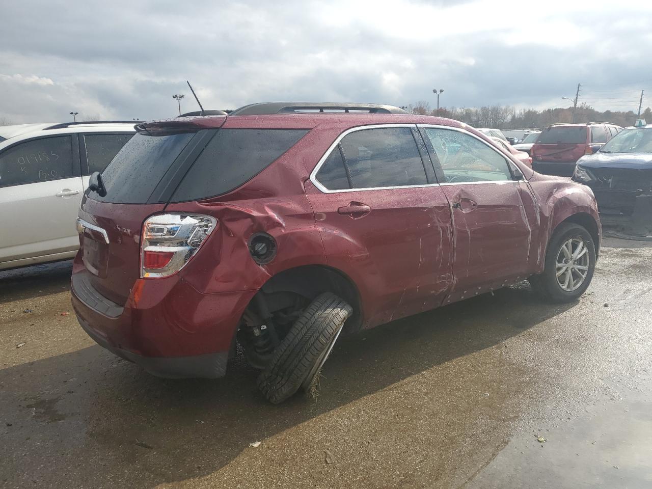 Image 3 of 2017 CHEVROLET EQUINOX LT 2017 with VIN 2GNALCEK4H6181802