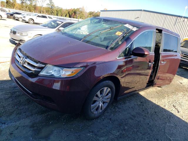Image 1 of 2015 HONDA ODYSSEY EXL 2015 with VIN 5FNRL5H6XFB097187