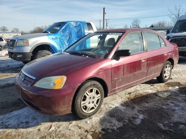 Изображение 1 2002 HONDA CIVIC LX 2002 с VIN 2HGES165X2H591270