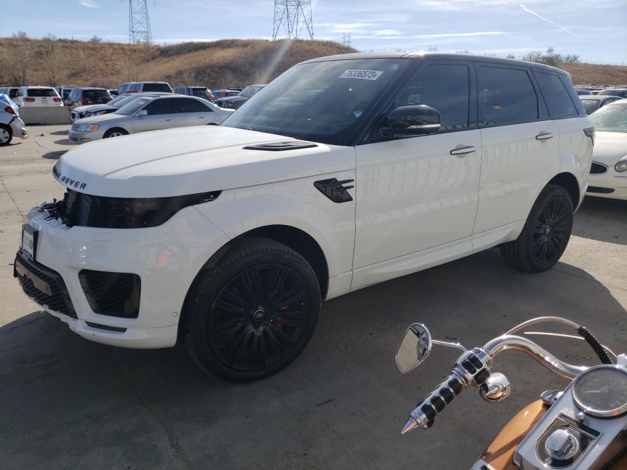 Изображение 1 2022 LAND ROVER RANGE ROVER SPORT P525 AUTOBIOGRAPHY 2022 с VIN SALWV2SE7NA226160