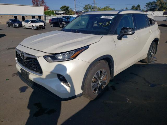 Изображение 1 2020 TOYOTA HIGHLANDER XLE 2020 с VIN 5TDGZRBH4LS506945