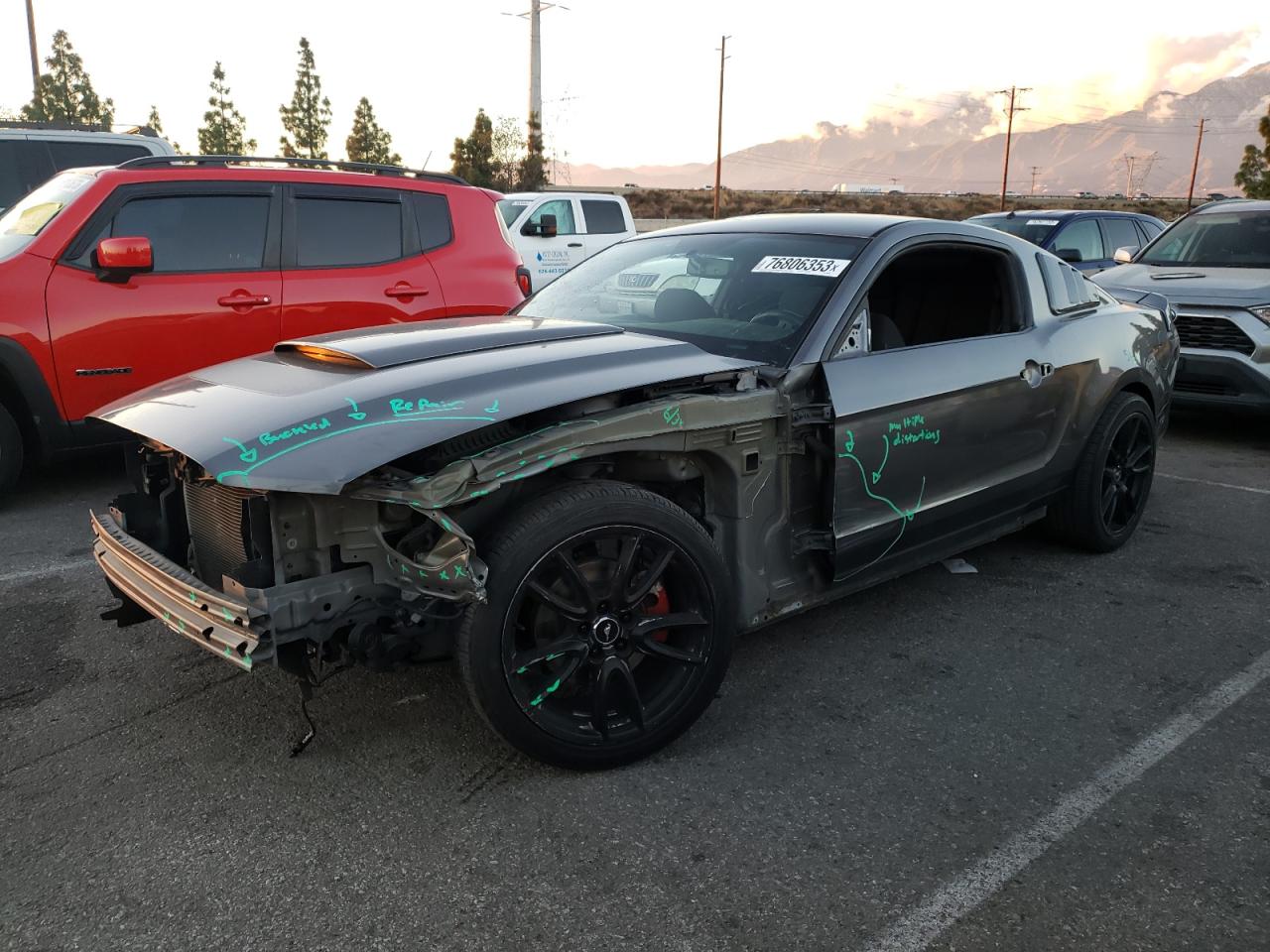 Image 1 of 2014 FORD MUSTANG  2014 with VIN 1ZVBP8AM4E5300510