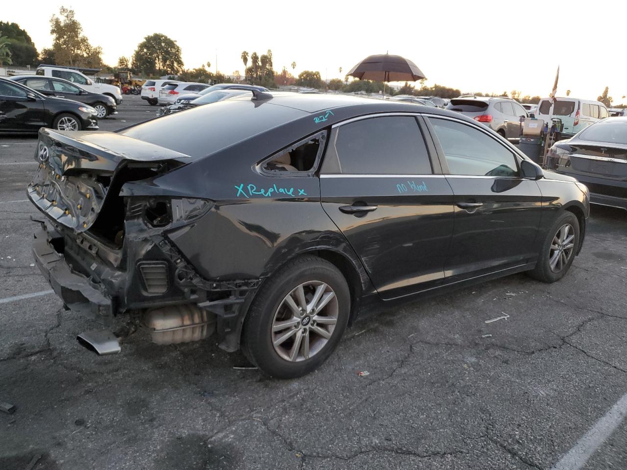 Image 3 of 2017 HYUNDAI SONATA SE 2017 with VIN 5NPE24AF9HH574010