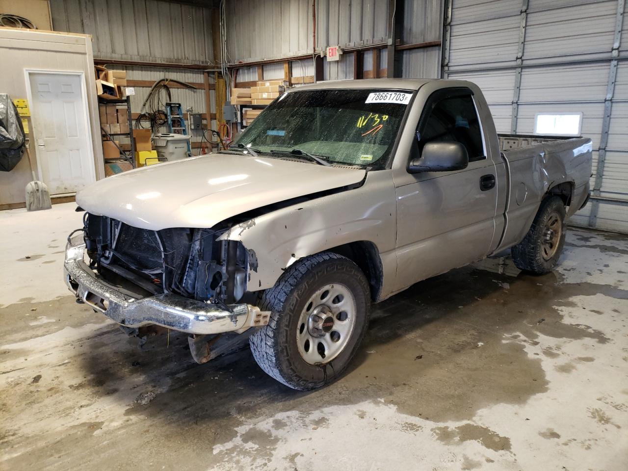 Image 1 of 2006 GMC NEW SIERRA C1500 2006 with VIN 3GTEC14X36G250072
