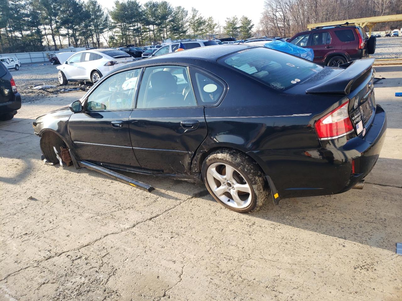 Image 2 of 2009 SUBARU LEGACY 2.5I 2009 with VIN 4S3BL616396218854