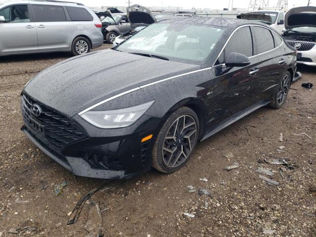 Image 1 of 2022 HYUNDAI SONATA N LINE 2022 with VIN 5NPEK4JC1NH134347