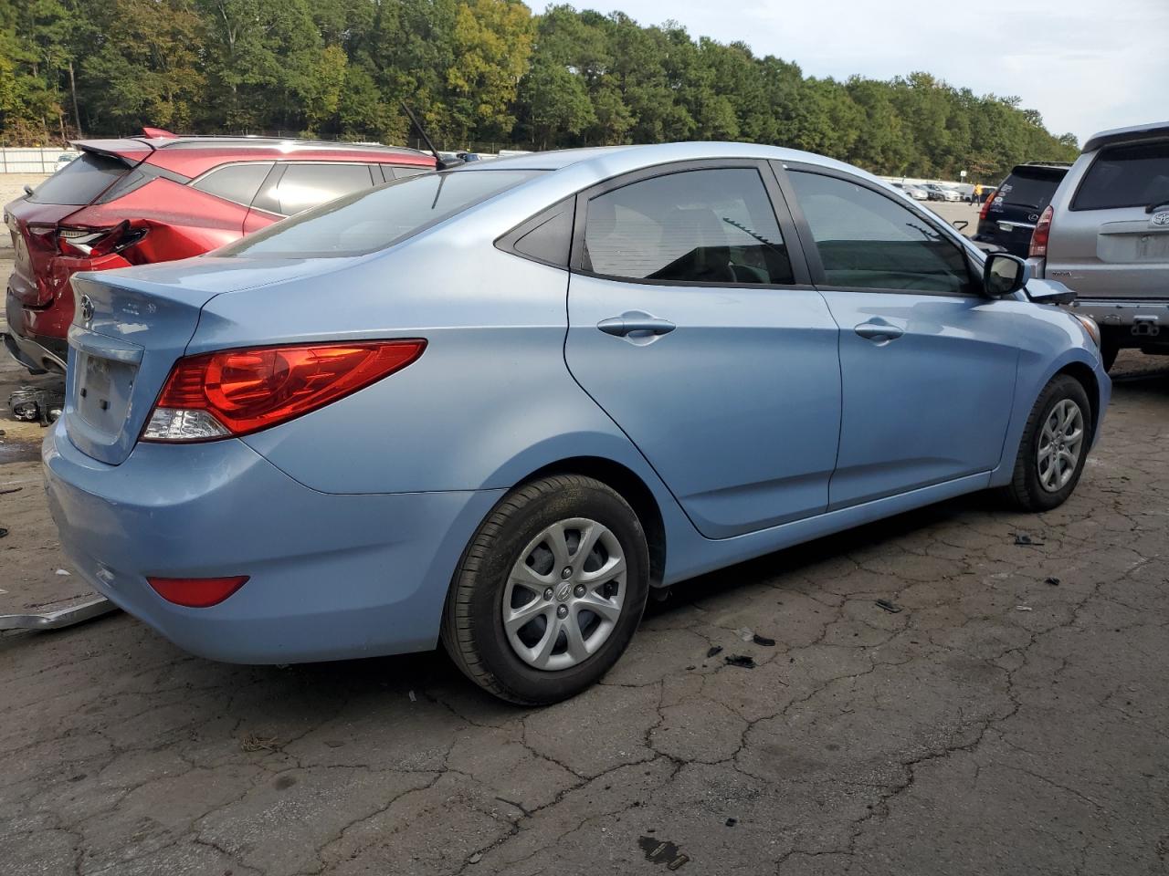 Image 3 of Hyundai Accent Gls 2014 with VIN KMHCT4AE1EU733708