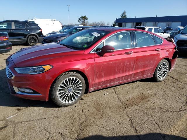 Image 1 of 2017 FORD FUSION TITANIUM 2017 with VIN 3FA6P0K9XHR186049