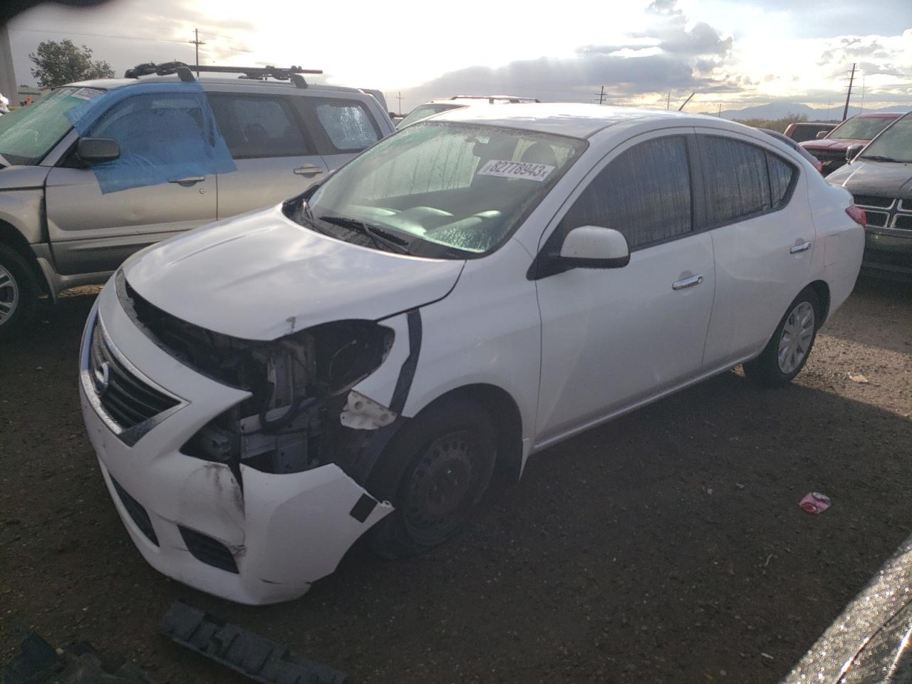 Image 1 of 2012 NISSAN VERSA S 2012 with VIN 3N1CN7AP8CL862430