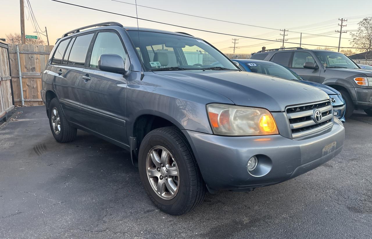 2007 TOYOTA HIGHLANDER SPORT 2007 image