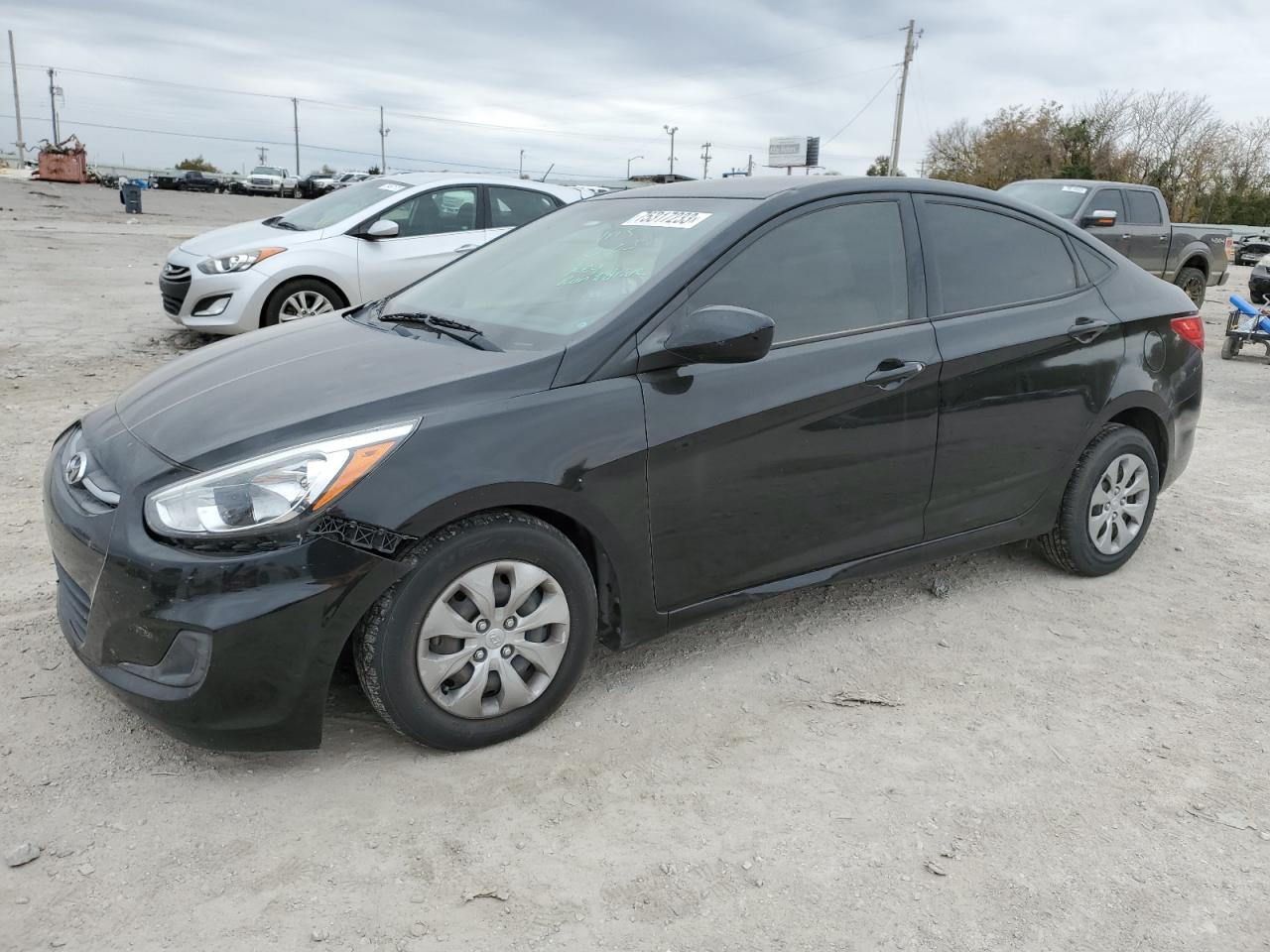 Image 1 of 2017 HYUNDAI ACCENT SE 2017 with VIN KMHCT4AE7HU172497