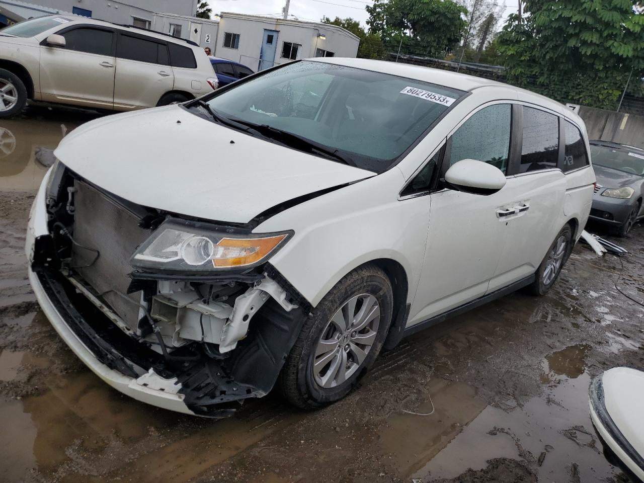 Image 1 of 2014 HONDA ODYSSEY EX 2014 with VIN 5FNRL5H45EB050971