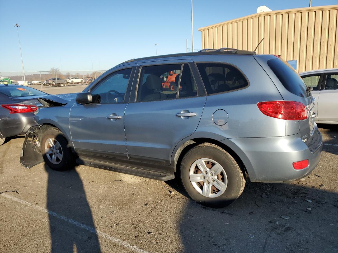 Image 2 of 2009 HYUNDAI SANTA FE GLS 2009 with VIN 5NMSG13DX9H244924