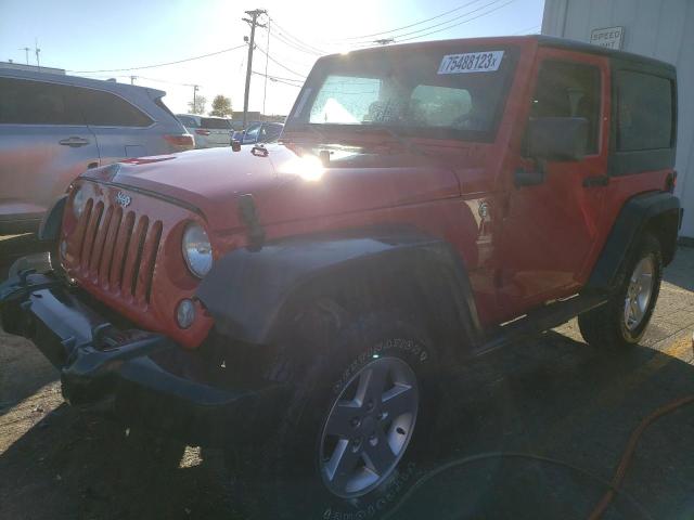 Image 1 of 2014 JEEP WRANGLER SPORT 2014 with VIN 1C4AJWAG5EL207635