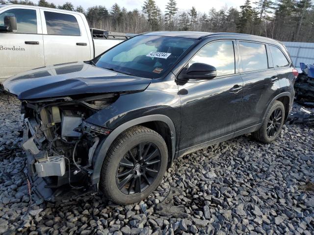 Image 1 of 2019 TOYOTA HIGHLANDER SE 2019 with VIN 5TDJZRFH6KS977705