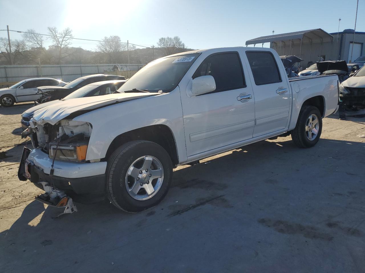 Image 1 of 2012 CHEVROLET COLORADO LT 2012 with VIN 1GCDSCFE2C8170589