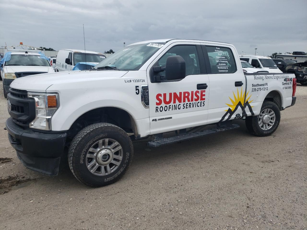 Image 1 of 2021 FORD F250 SUPER DUTY 2021 with VIN 1FT7W2BT3MEC67741