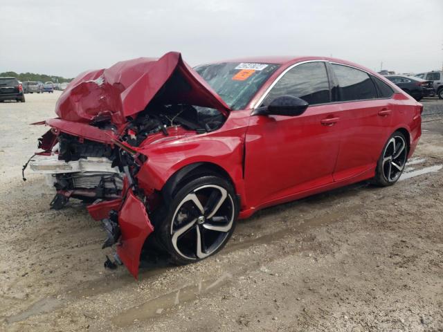 Image 1 of 2021 HONDA ACCORD SPORT SE 2021 with VIN 1HGCV1F43MA032182