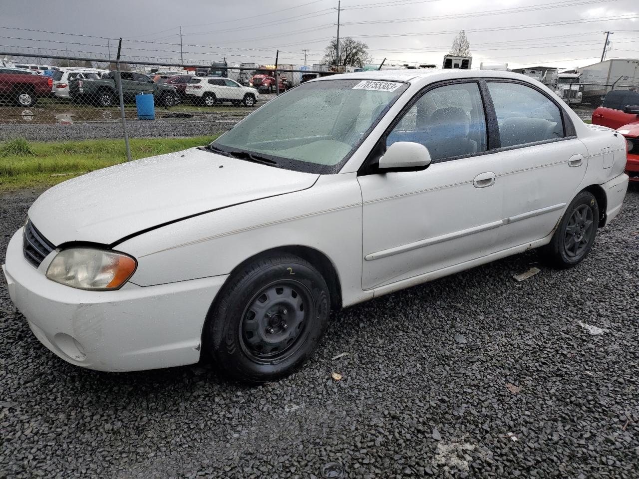 Obraz 1 z 2003 KIA SPECTRA BASE 2003 z VIN KNAFB121435272734