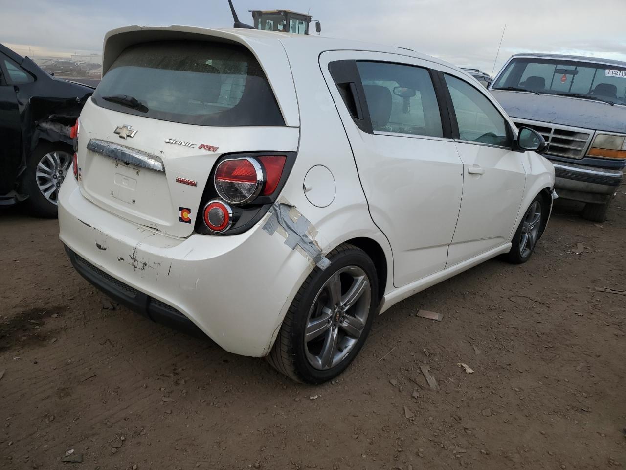 Obraz 3 z 2014 CHEVROLET SONIC RS 2014 z VIN 1G1JG6SB7E4125037