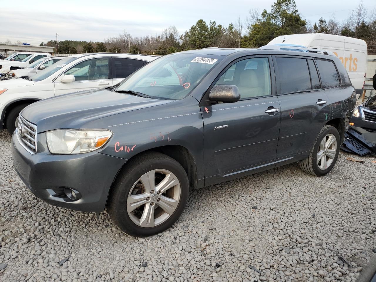 Image 1 of 2010 TOYOTA HIGHLANDER LIMITED 2010 with VIN 5TDYK3EH3AS018276
