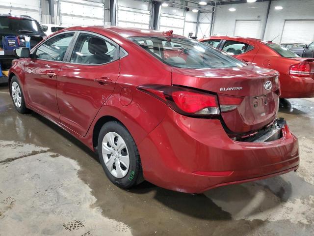 Image 2 of 2016 HYUNDAI ELANTRA SE 2016 with VIN 5NPDH4AE7GH786310