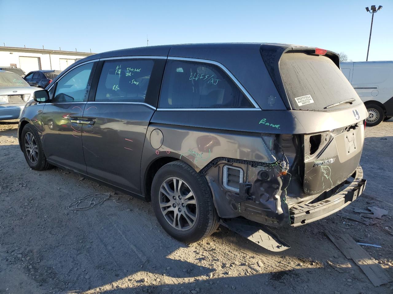 Obraz 2 z 2011 HONDA ODYSSEY EX 2011 z VIN 5FNRL5H42BB082708