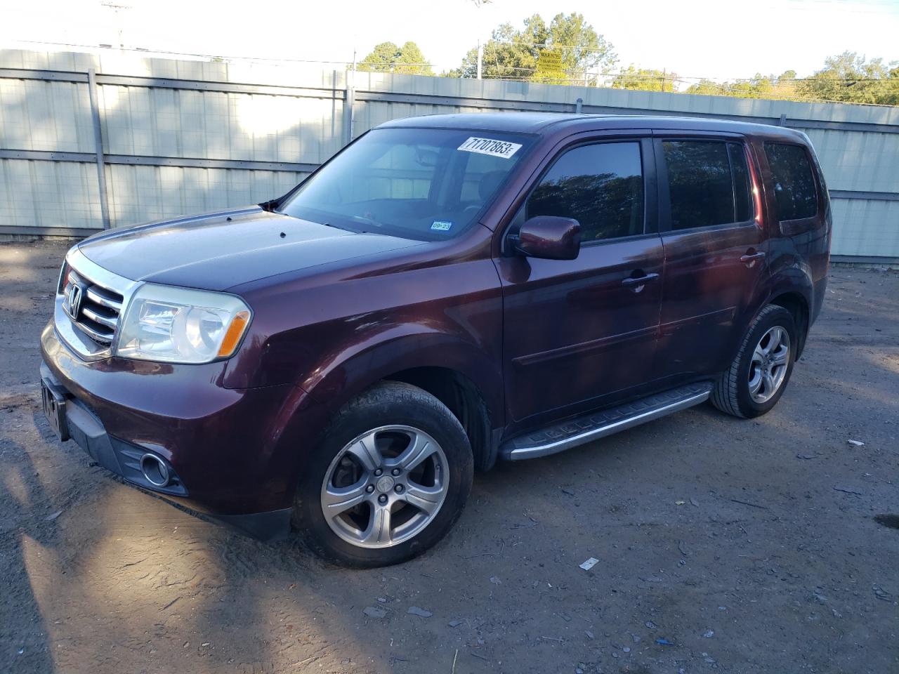 2013 HONDA PILOT EXL 2013 image