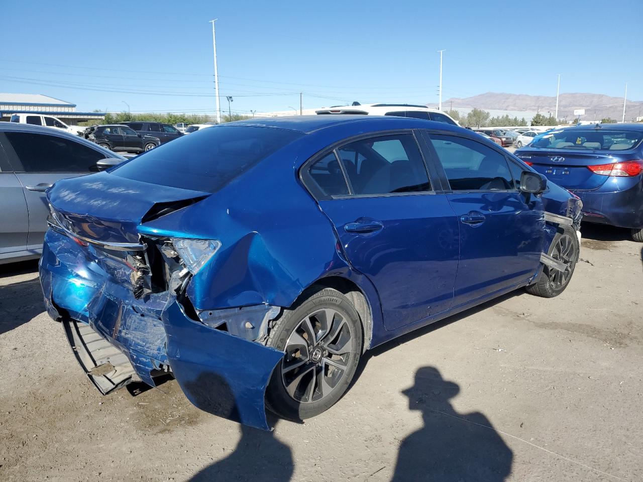 Image 3 of 2014 HONDA CIVIC EX 2014 with VIN 19XFB2F82EE041435