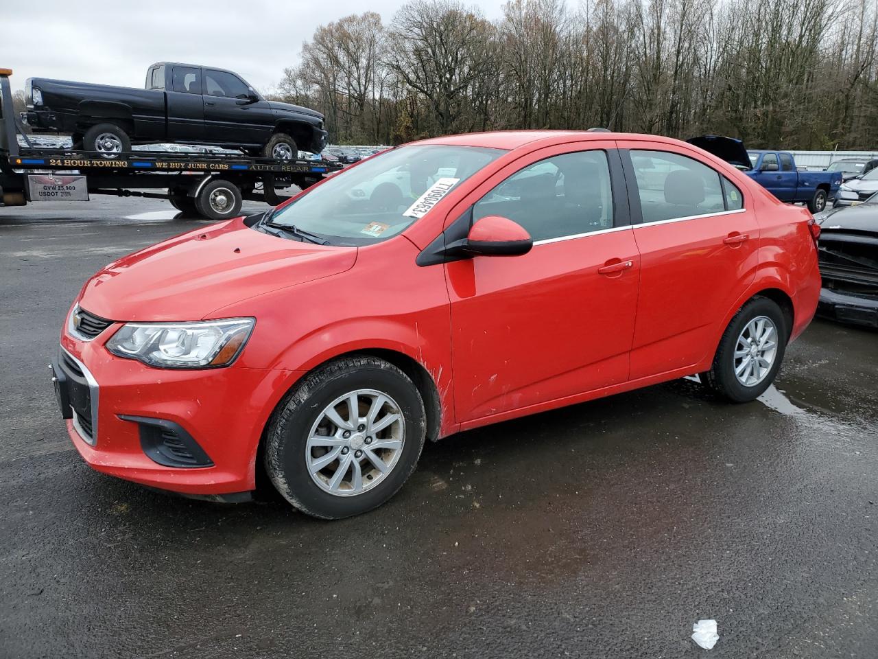 Image 1 of 2017 CHEVROLET SONIC LT 2017 with VIN 1G1JD5SG5H4152546