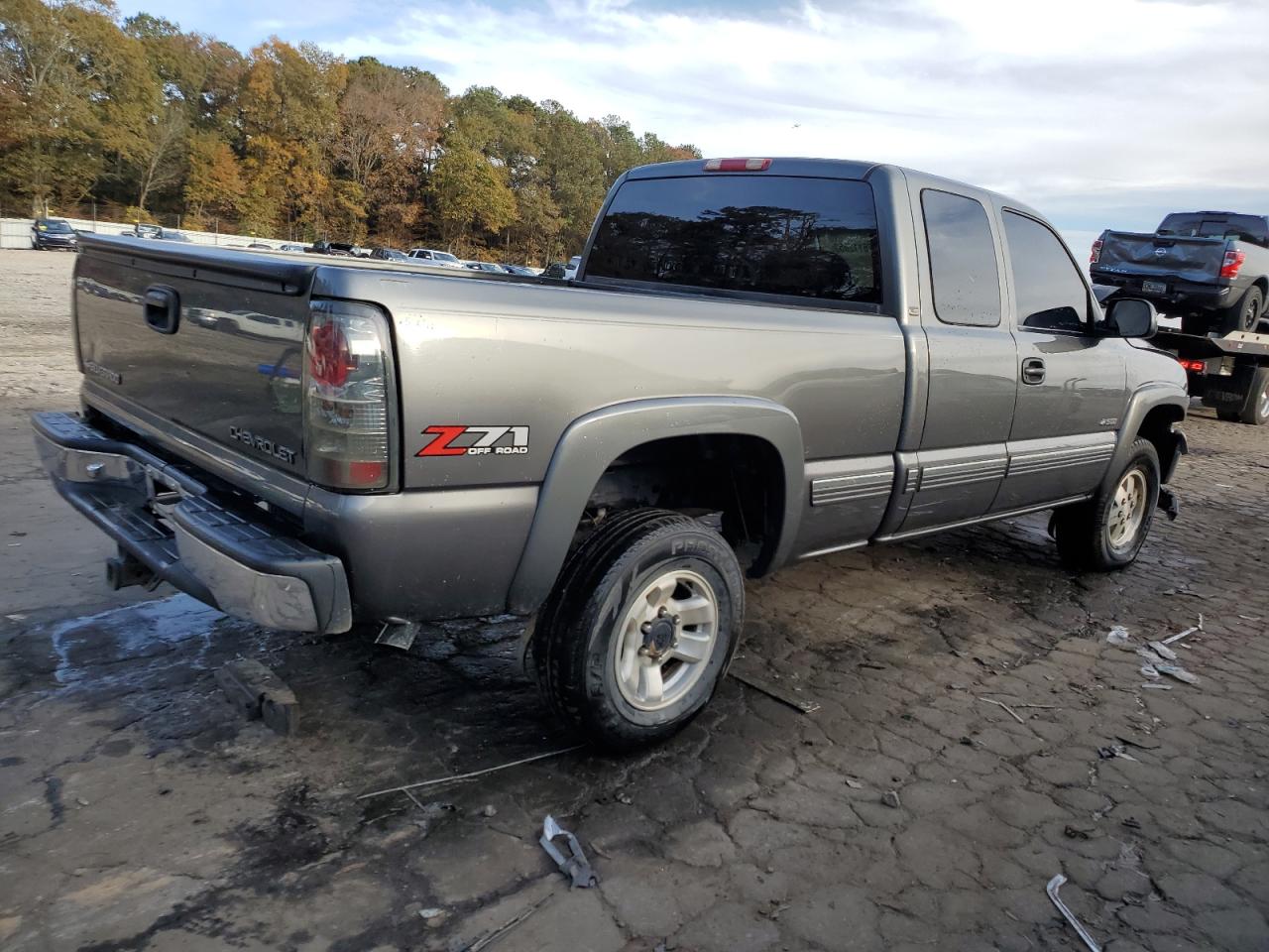 Obraz 3 z 2000 CHEVROLET SILVERADO K1500 2000 z VIN 1GCEK19T1YE391371