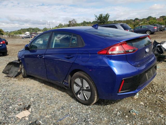 Image 2 of 2019 HYUNDAI IONIQ BLUE 2019 with VIN KMHC65LC4KU178919