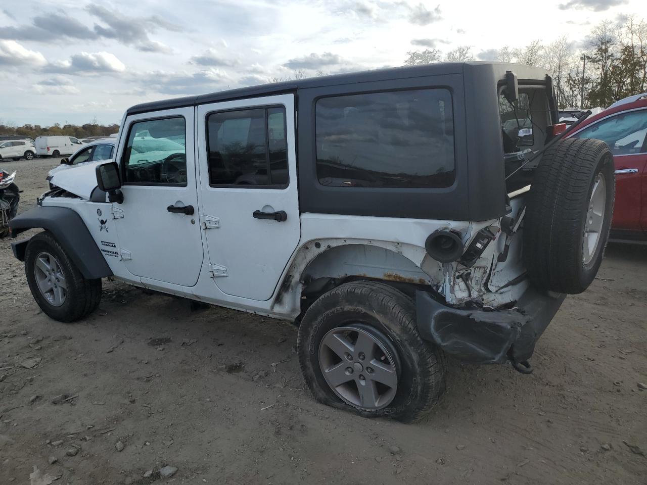 Image 2 of 2016 JEEP WRANGLER UNLIMITED SPORT 2016 with VIN 1C4BJWDG3GL104443