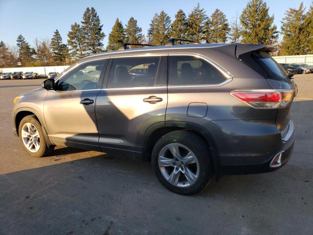 Изображение 2 2016 TOYOTA HIGHLANDER LIMITED 2016 с VIN 5TDDKRFH6GS277692