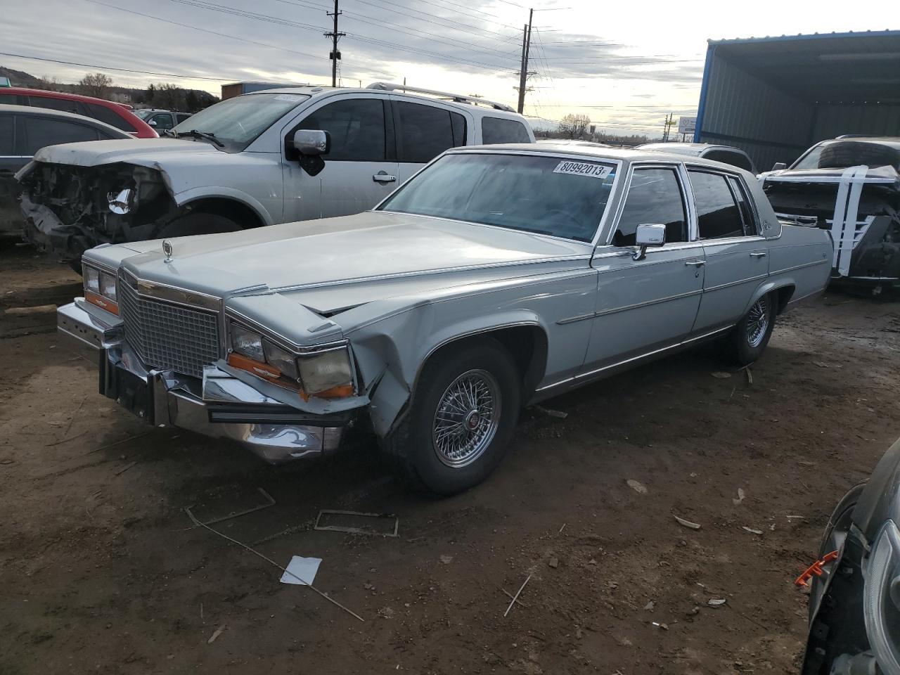 Image 1 of 1987 CADILLAC BROUGHAM  1987 with VIN 1G6DW51Y9H9725091