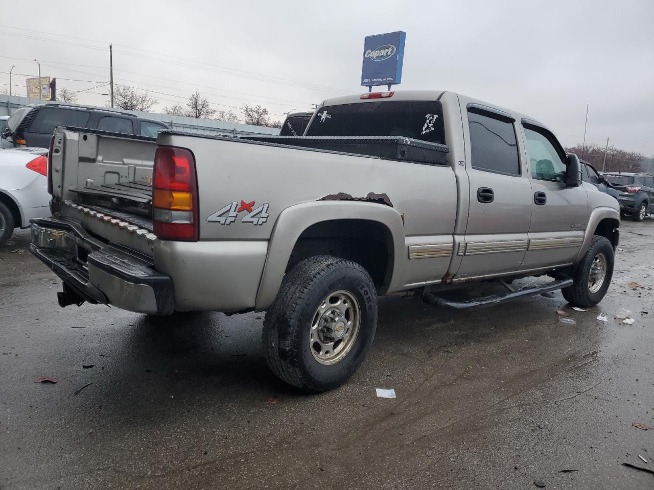 Изображение 3 2001 CHEVROLET SILVERADO K2500 HEAVY DUTY 2001 с VIN 1GCHK23G51F156356