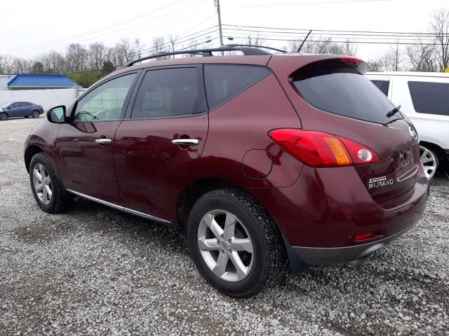 Изображение 2 2010 NISSAN MURANO S 2010 с VIN JN8AZ1MW3AW113328