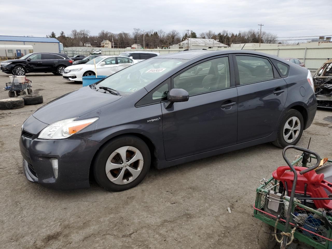 Image 1 of 2014 TOYOTA PRIUS  2014 with VIN JTDKN3DU3E0366194