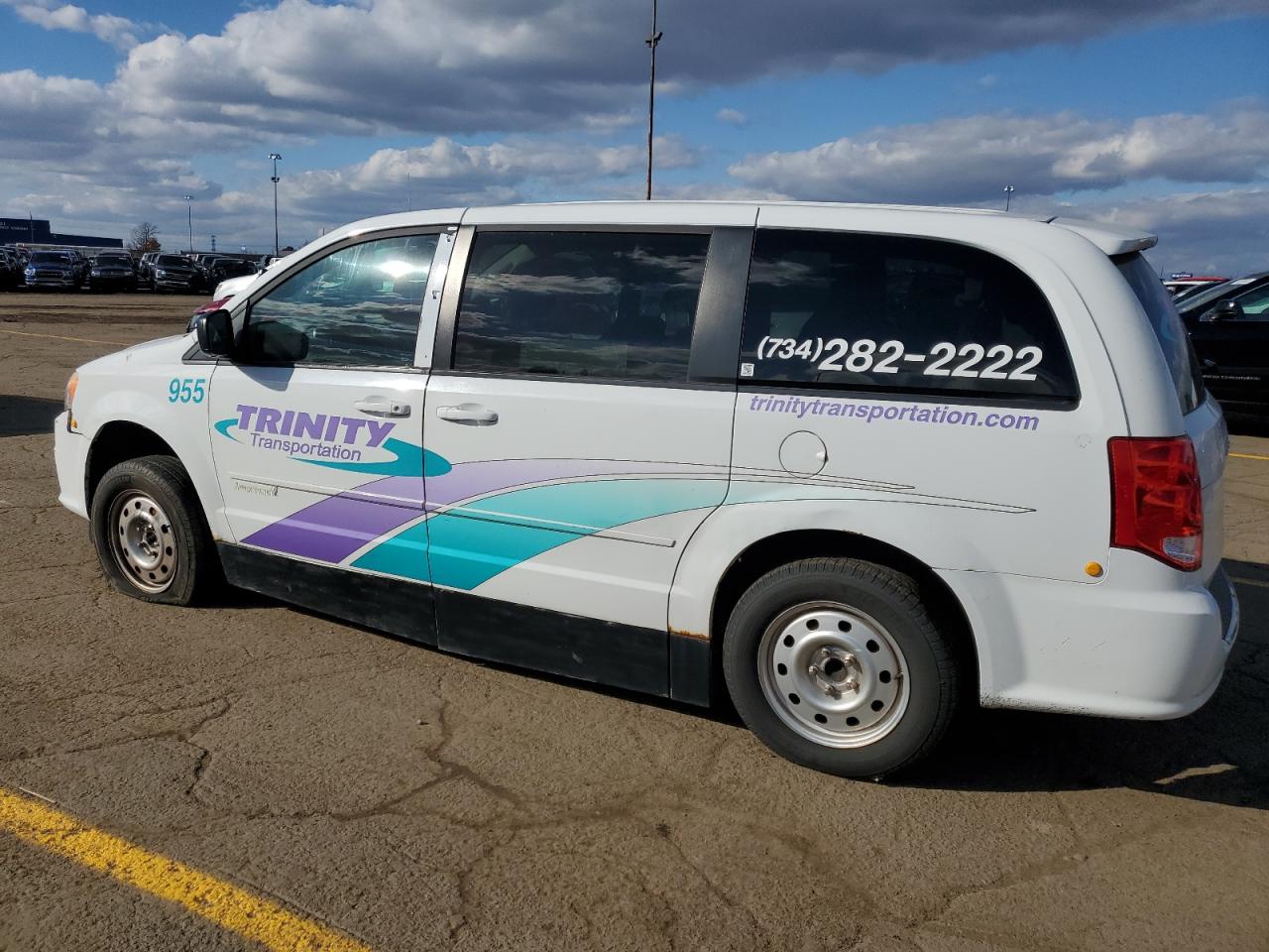 Obraz 2 z 2015 DODGE GRAND CARAVAN SE 2015 z VIN 2C4RDGBG2FR660389