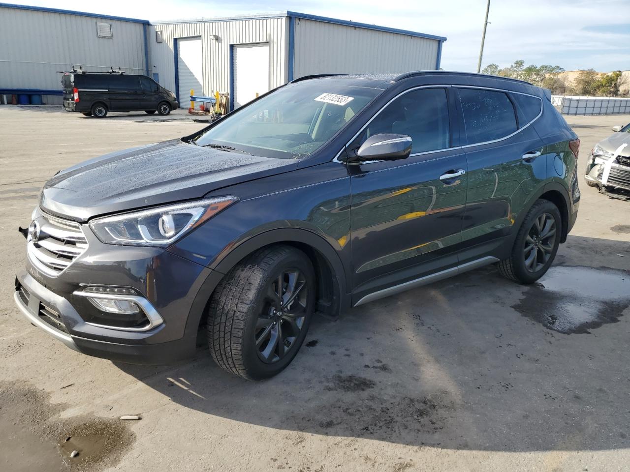 Image 1 of 2018 HYUNDAI SANTA FE SPORT  2018 with VIN 5XYZW4LA9JG571273