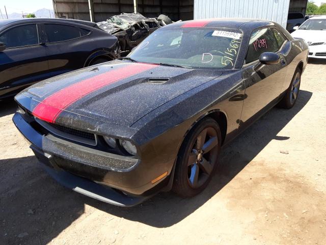 Изображение 2 2012 DODGE CHALLENGER SXT 2012 с VIN 2C3CDYAG7CH285926