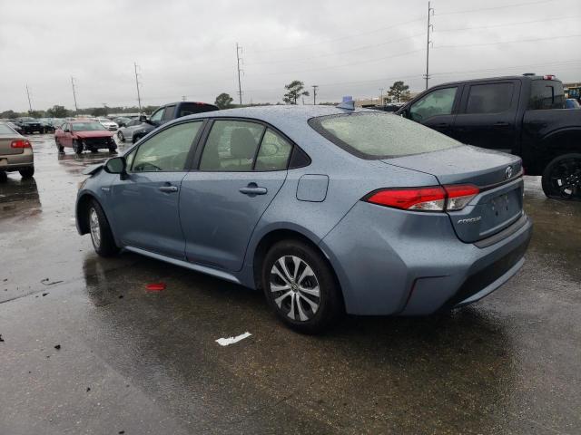 Image 2 of 2021 TOYOTA COROLLA LE 2021 with VIN JTDEAMDE1MJ034402