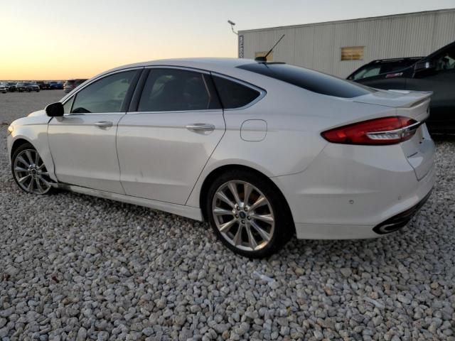 Image 2 of 2017 FORD FUSION TITANIUM 2017 with VIN 3FA6P0K93HR120703