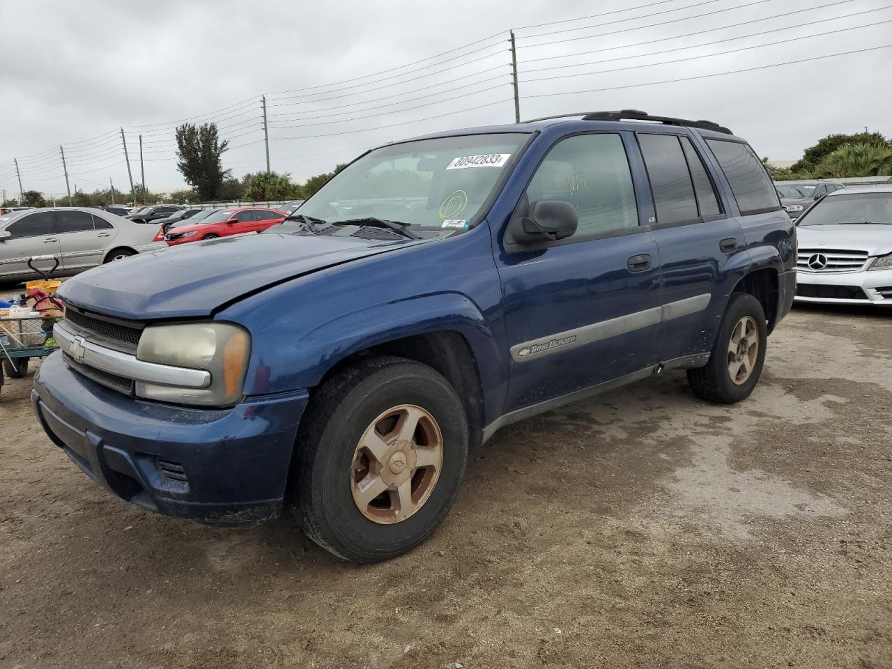 Obraz 1 z 2004 CHEVROLET TRAILBLAZER LS 2004 z VIN 1GNDS13SX42158698