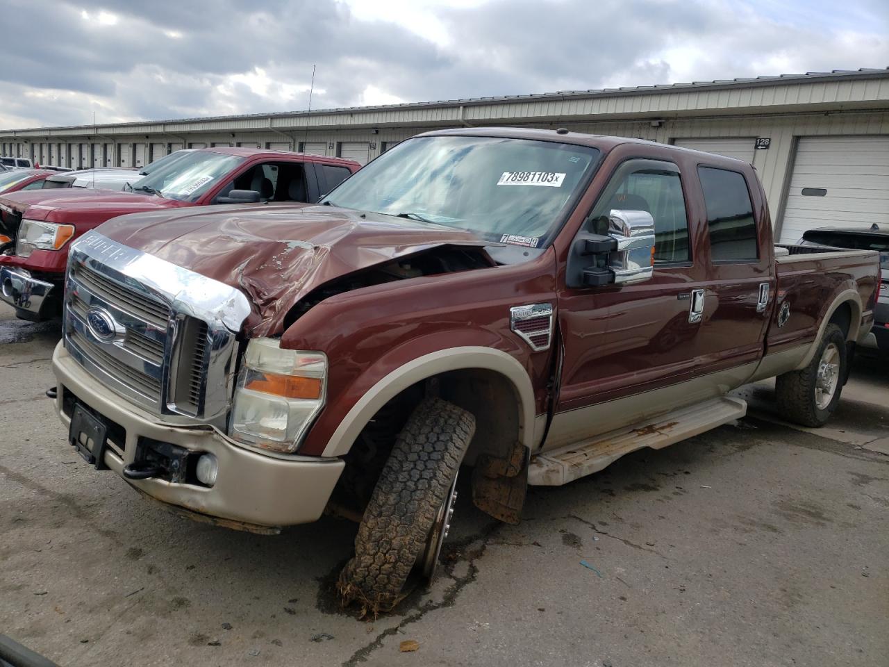 Image 1 of 2008 FORD F350 SRW SUPER DUTY 2008 with VIN 1FTWW31R78EB02692